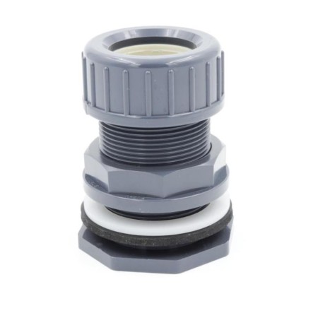 AQUAPLASTIK Průchodka s upínací maticí 40mm x 1 3/4"