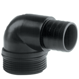 DAB PUMPS Přípojka 90° 1 1/4" x 25mm s o kroužkem