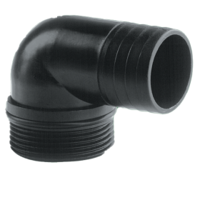 DAB PUMPS Přípojka 90° 1 1/4" x 30mm s o kroužkem
