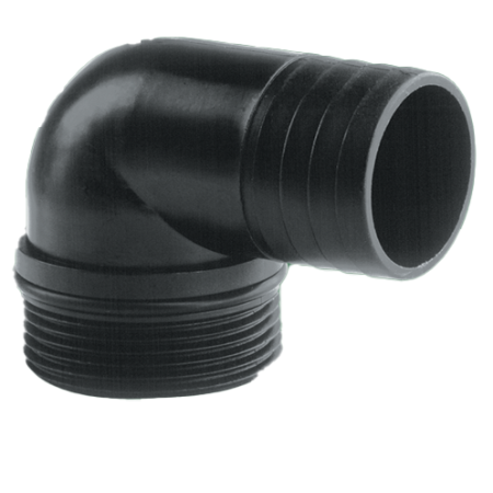 DAB PUMPS Přípojka 90° 1 1/4" x 30mm s o kroužkem