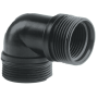 DAB PUMPS Přípojka 90° 1 1/4" x 1 1/4" vnější + 1" vnitřní s o kroužkem (C)