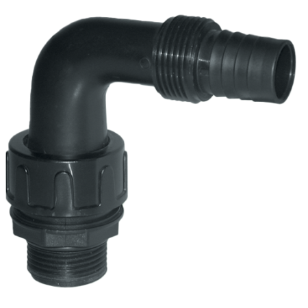DAB PUMPS Koleno 90° 1" vnitřní (převlečná matka+ vsuvka) x 3/4" + 25mm