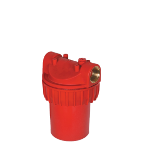 TECNOPLASTIC FILTR DOLPHIN RED 5", max 80°C, 1" závity