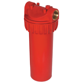 TECNOPLASTIC FILTR DOLPHIN RED 10", max 80°C, 1" závity