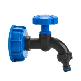 BRADAS IBC víčko S60x6 s kohoutkem 1/2" a přípojkou na rychlospojku
