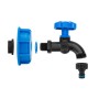 BRADAS IBC víčko S60x6 s kohoutkem 1/2" a přípojkou na rychlospojku