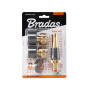 BRADAS BRASS SOFT Set pro hadici 1/2", 4 prvky