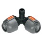 GARDENA L-kus 25 mm x vnější závit 1/2", rohová přípojka zadešťovače (2782)