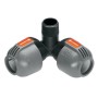 GARDENA L-kus 25 mm x vnější závit 3/4", rohová přípojka zadešťovače (2783)