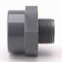 AQUAPLASTIK PVC-UH Spojka redukovaná vnější 5/4" x vnitřní závit 6/4"