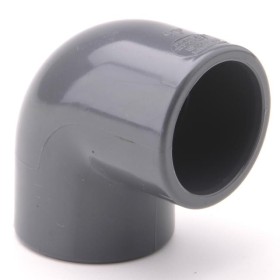 AQUAPLASTIK PVC-UH Koleno 90° na lepení 40 mm PN16
