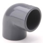 AQUAPLASTIK PVC-UH Koleno 90° na lepení 40 mm PN16