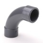 AQUAPLASTIK PVC-U Oblouk 90° na lepení 40 mm PN16