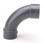 AQUAPLASTIK PVC-U Oblouk 90° na lepení 50 mm PN16