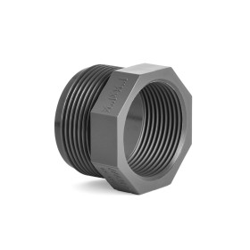 AQUAPLASTIK PVC-U redukce krátká G 1 1/2" x 1 1/4"