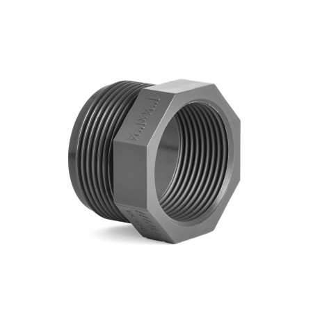 AQUAPLASTIK PVC-U redukce krátká G 1 1/2" x 1 1/4"