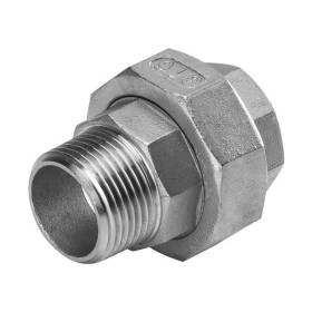 VALBRASS Šroubení nerez 1/4", vnitřní/vnější závit 2260/02